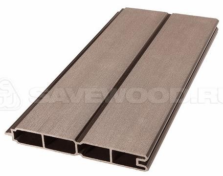 Заборный профиль из ДПК Savewood SW Agger матовый терракот купить в Екатеринбурге
