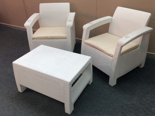 Комплект Yalta Balcony Set белый купить в Екатеринбурге