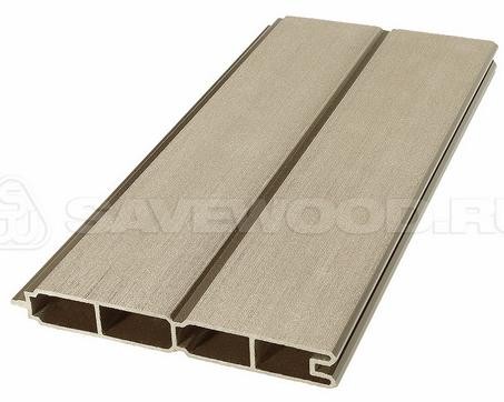 Заборный профиль из ДПК Savewood SW Agger матовый тик купить в Екатеринбурге