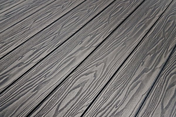 Террасная доска из ДПК Terrapol Смарт 3D Полнотелая без паза Черное дерево купить в Екатеринбурге