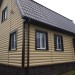 Сайдинг "blockhouse" под бревно, Престиж ВН-01, золотистый купить в Екатеринбурге