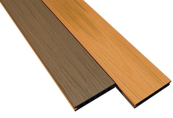 Террасная доска двухсторонняя WOODVEX Select Co-Extrusion Dual Teak / Latte купить в Екатеринбурге