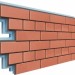Термопанели Доломит Кирпич 40 мм Красный купить в Екатеринбурге
