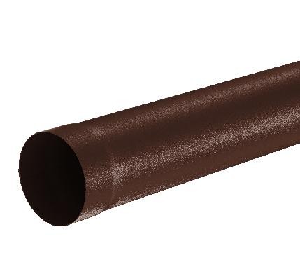 Водосток Aquasistem, Система 150/100 - Труба водосточная 3.00м RAL 8017 Коричневый matt купить в Екатеринбурге