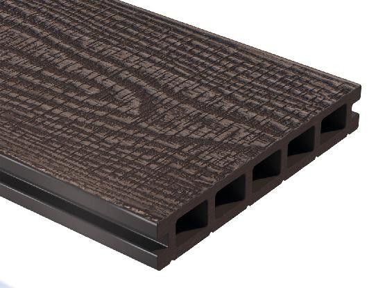 Террасная доска из ДПК WOODVEX Expert Antique Wenge купить в Екатеринбурге