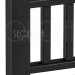 Комплект крышка/юбка для столба SEQUOIA BLACK купить в Екатеринбурге