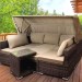 Диван-Трансформер AFINA плетеный из иск. ротанга AFM-320B Brown купить в Екатеринбурге