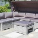 Диван-Трансформер AFINA плетеный из иск. ротанга AFM-320G Grey купить в Екатеринбурге