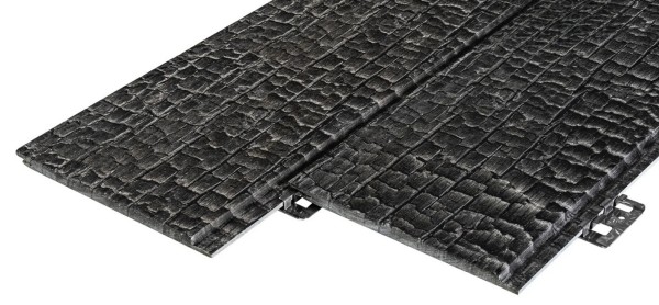 Фиброцементные панели FCSPRO Decor Wood Click Угольное купить в Екатеринбурге