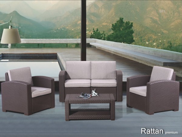Уличный диваны и кресла Rattan Premium 4 купить в Екатеринбурге