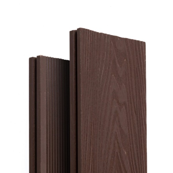 Террасная доска Ecodecking Экстра 3D полнотелая Венге купить в Екатеринбурге