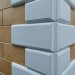Угол Наружный к Фасадным Термопанелям Доломит Дагестанский Камень 400 мм Белый купить в Екатеринбурге