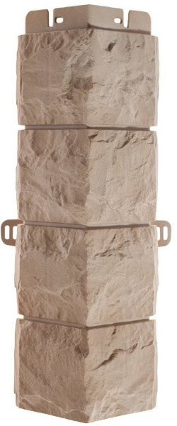 Фасадная панель Наружный угол фагот (талдомский), 0,45 х 0,13м (н) купить в Екатеринбурге