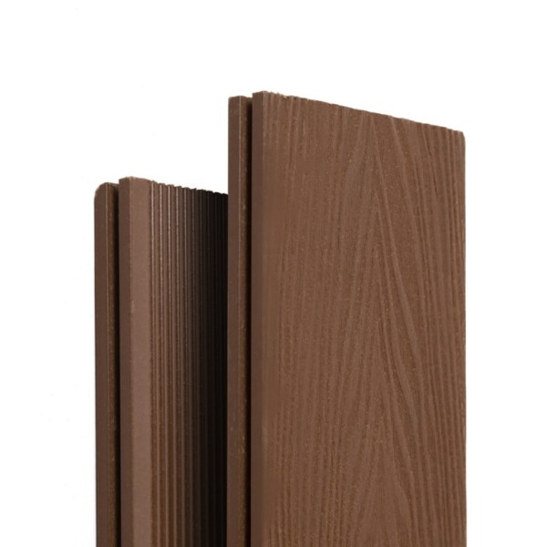 Террасная доска Ecodecking Экстра 3D полнотелая Шоколад купить в Екатеринбурге