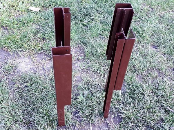 Угловой элемент металл, 90° для доски 225х30 мм Holzhof купить в Екатеринбурге