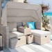 Комплект мебели AFINA плетеной из иск. ротанга AFM-330 Beige купить в Екатеринбурге