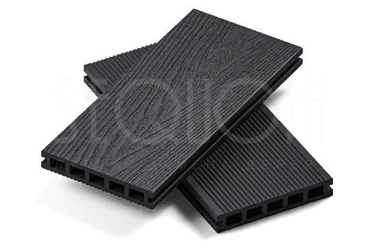 Доска террасная ДПК 3D SEQUOIA Evolution WOOD BLACK купить в Екатеринбурге