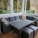 Комплект мебели AFINA плетеной из иск. ротанга AFM-307G-Grey купить в Екатеринбурге