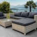 Комплект мебели AFINA плетеной из иск. ротанга YR821G Grey/Grey купить в Екатеринбурге