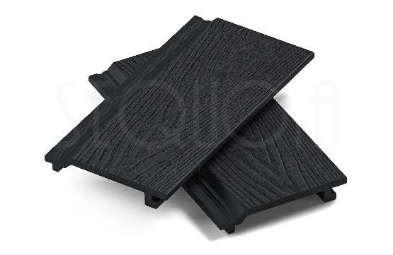 Доска фасадная ДПК 3D SEQUOIA Evolution WOOD BLACK купить в Екатеринбурге