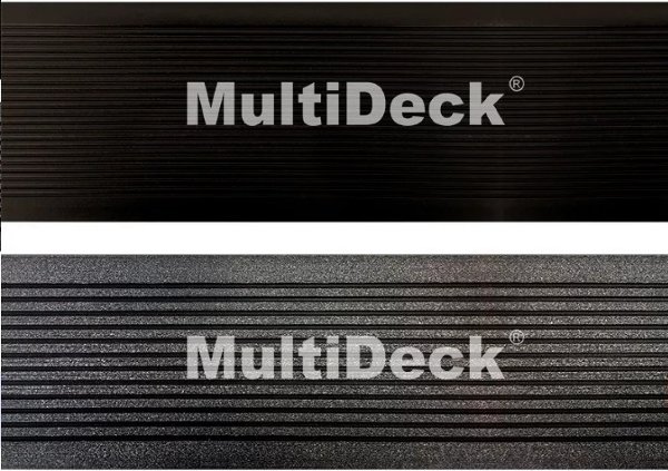 Террасная доска из ДПК MultiDeck  Черный бархат купить в Екатеринбурге