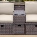 Комплект мебели AFINA плетеной из иск. ротанга AFM-330B Brown купить в Екатеринбурге