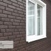 Фасадная панель Ю-Пласт Стоун Хаус Кирпич Коричневый купить в Екатеринбурге