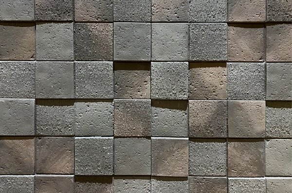 Фиброцементные панели КАНЬОН коллекция 3D-МОЗАЙКА 45 купить в Екатеринбурге