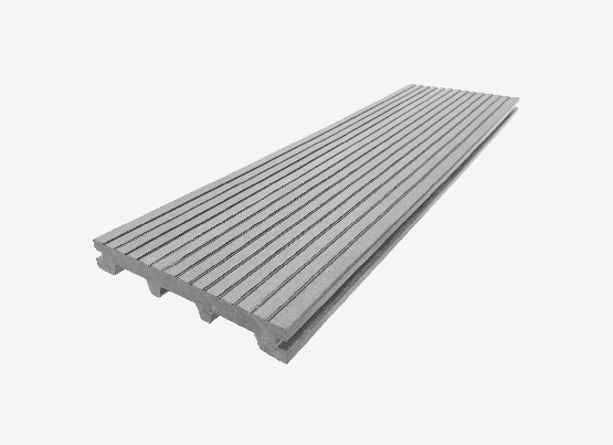 Террасная доска из ДПК RusDecking Unodeck Titanio - Серый купить в Екатеринбурге
