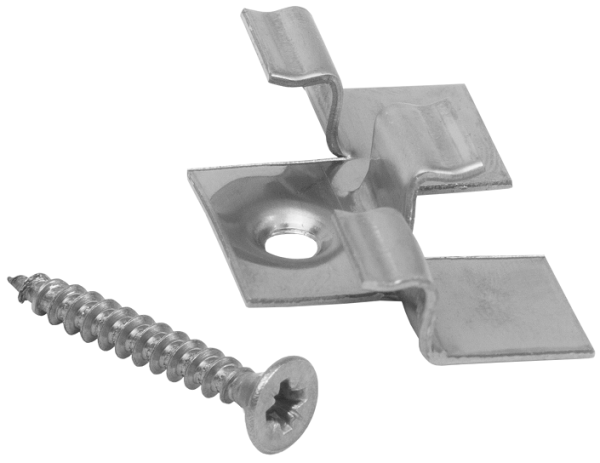 Клипса с саморезом,Grinder бесшовный монтаж 2 mm купить в Екатеринбурге