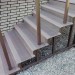 Ступень ДПК Outdoor Havana/Вельвет полнотелая серая  микс купить в Екатеринбурге