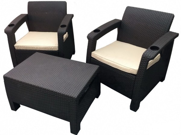 Комплект Yalta Balcony Set венге купить в Екатеринбурге