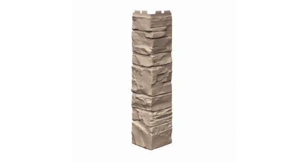 Угол наружный VOX Solid Stone Lazio камень светлая глина купить в Екатеринбурге