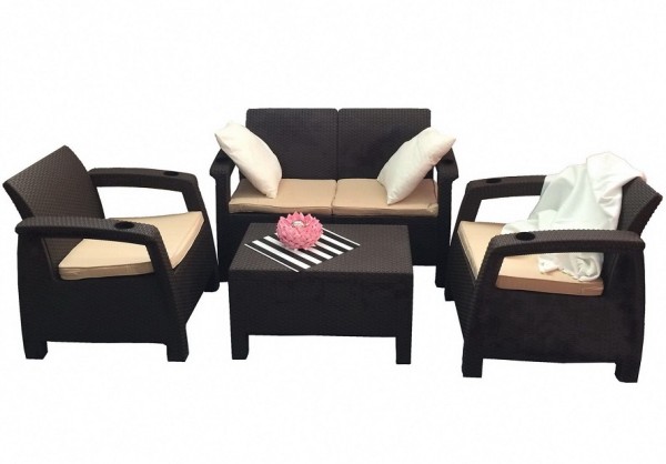 Комплект Yalta Terrace Set венге купить в Екатеринбурге