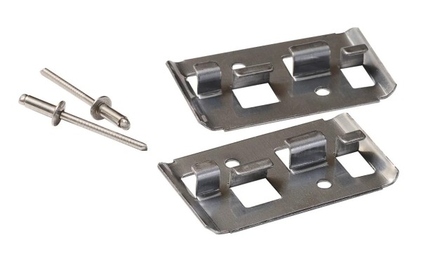 Кляймер Профи с заклёпкой по металлу (нержавейка) купить в Екатеринбурге