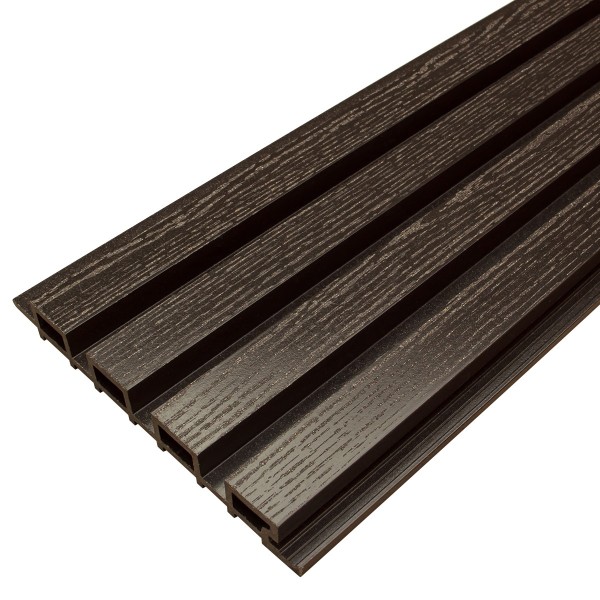 Фасадная доска из ДПК Faynag Wood Рейка Венге купить в Екатеринбурге