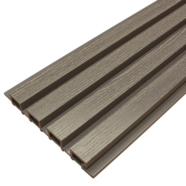 Фасадная доска из ДПК Faynag Wood Рейка Графит купить в Екатеринбурге