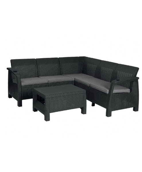 Угловой диван  Yalta Corner Set (столик в комплект не входит) купить в Екатеринбурге
