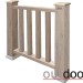 Ограждение из ДПК Outdoor Классик 3D STORM серый микс купить в Екатеринбурге