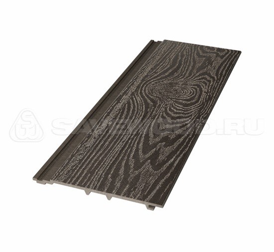 Сайдинг из дпк savewood sw-cedrus тангенциальный распил темно-коричневый купить в Екатеринбурге