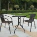 Комплект плетеной мебели AFINA из иск. ротанга Асоль-LR02 LRC-02/LRT-02-D60 Dark Brown купить в Екатеринбурге