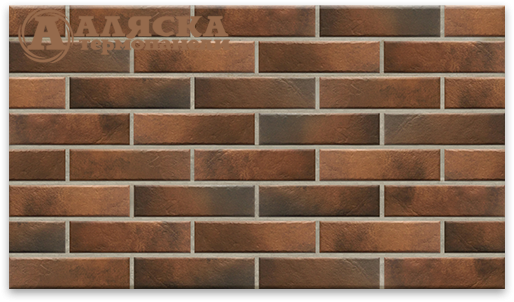 Фасадные Термопанели Аляска Retro Brick Chili купить в Екатеринбурге