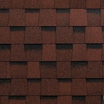 Двухслойная ламинированная черепица Shinglas, серия Фазенда – Красный купить в Екатеринбурге