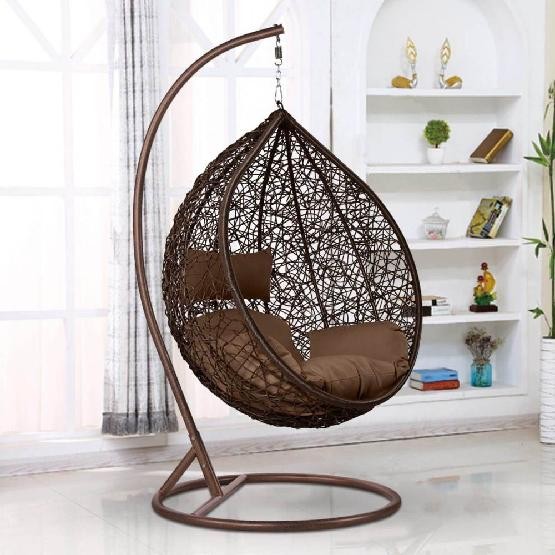 Кресло Подвесное из искусственного ротанга AFM-168A-XL Brown купить в Екатеринбурге