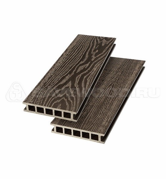 Террасная доска из ДПК SW-Fagus «SaveWood» темно-коричневый купить в Екатеринбурге