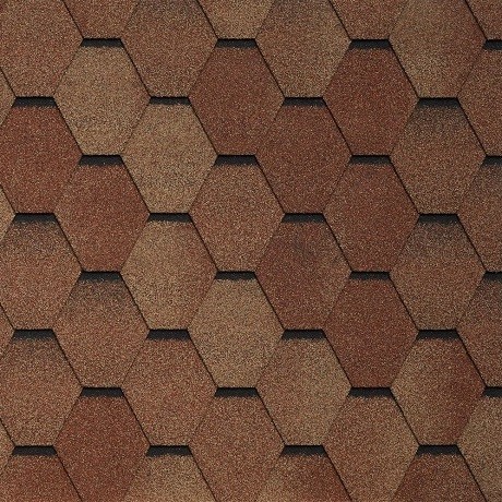 Гибкая черепица Tegola VENETO terracotta 206 купить в Екатеринбурге