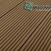 Террасная доска из ДПК  WOODVEX Select Темно-коричневый купить в Екатеринбурге