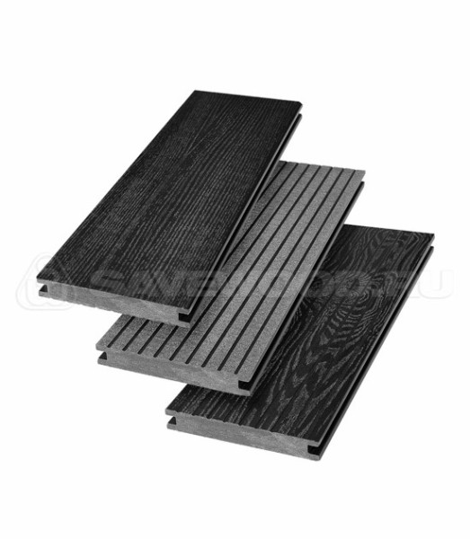 Террасная доска SW Fraxinus (R) полнотелая «SaveWood» Черный купить в Екатеринбурге