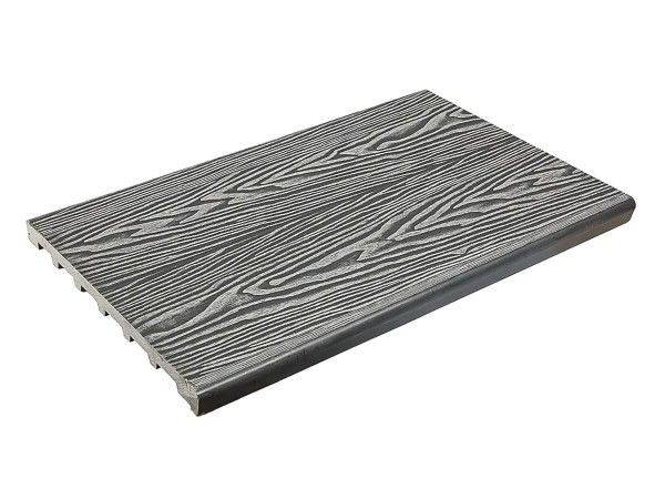 Ступень полнотелая из ДПК Deckart Step 3D Серый купить в Екатеринбурге