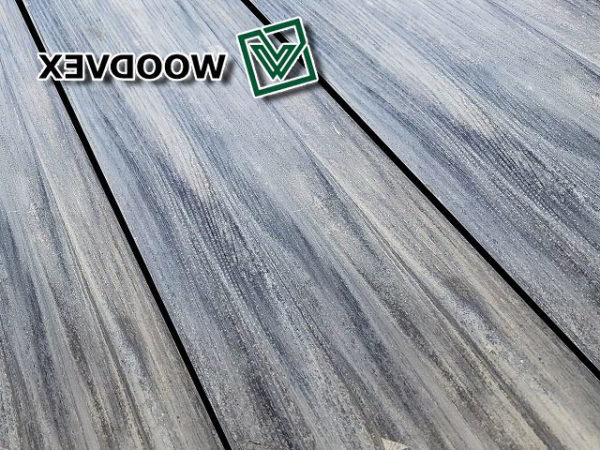 Террасная доска из ДПК WOODVEX Select Бело-серый купить в Екатеринбурге